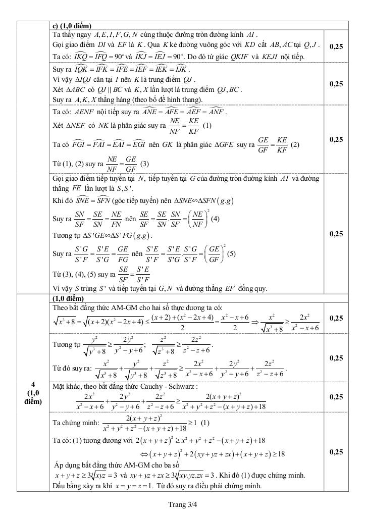 đề tuyển sinh lớp 10 môn toán (chuyên) năm 2025 – 2026 sở gd&đt hải phòng 3