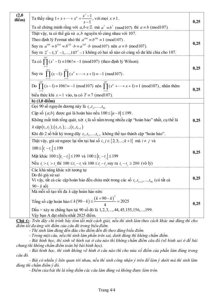 đề tuyển sinh lớp 10 môn toán (chuyên) năm 2025 – 2026 sở gd&đt hải phòng 9