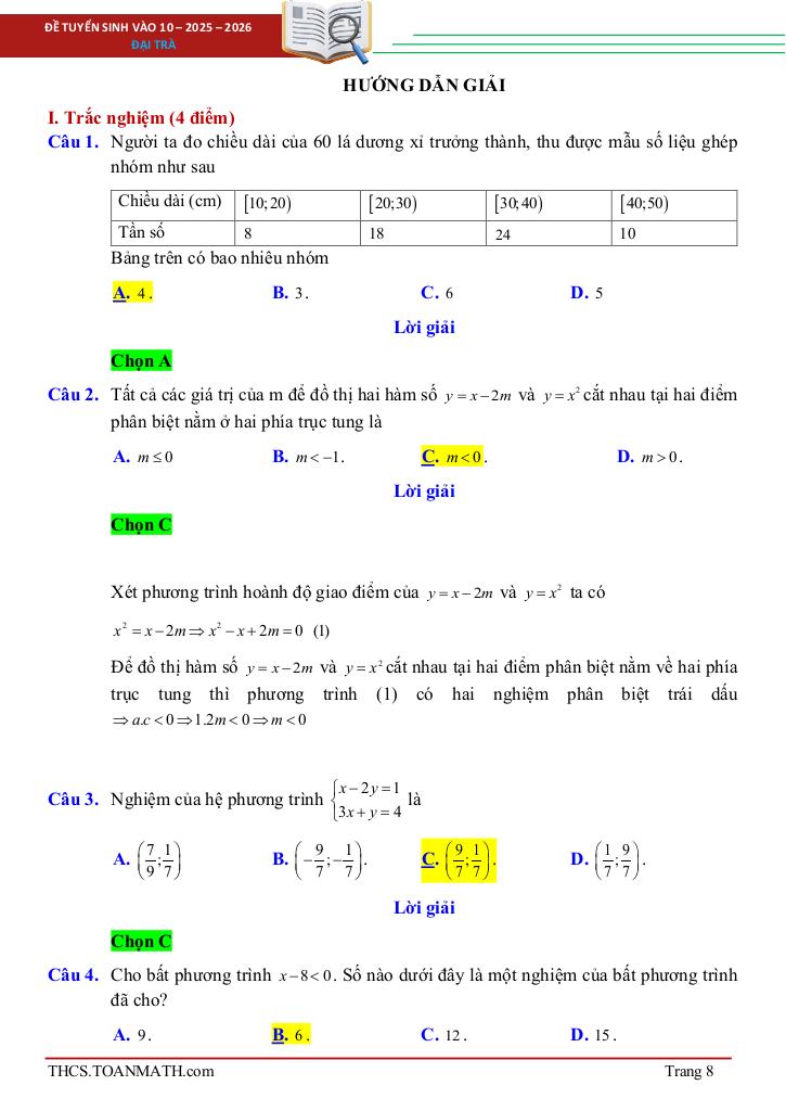 đề tuyển sinh lớp 10 môn toán năm 2025 – 2026 sở gd&đt bắc ninh 7