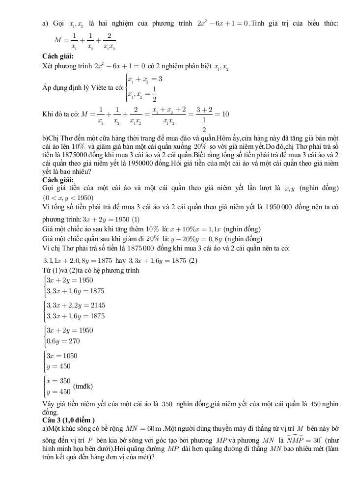 đề tuyển sinh lớp 10 môn toán năm 2025 – 2026 sở gd&đt cần thơ 5