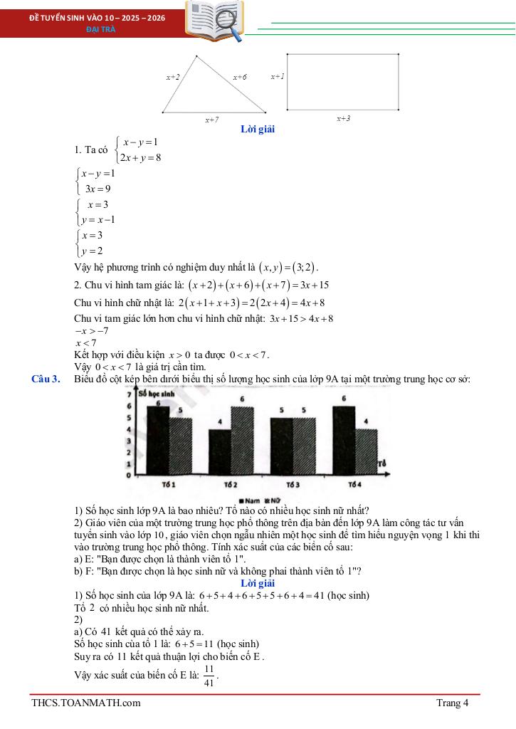 đề tuyển sinh lớp 10 môn toán năm 2025 – 2026 sở gd&đt lạng sơn 3