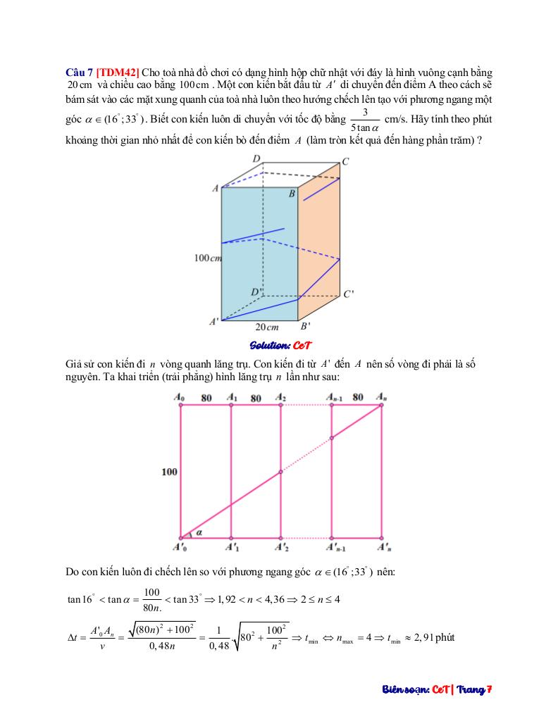 giải bài toán hình học không gian bằng phương pháp phục hình và trải phẳng 6