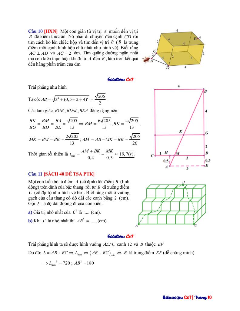 giải bài toán hình học không gian bằng phương pháp phục hình và trải phẳng 9
