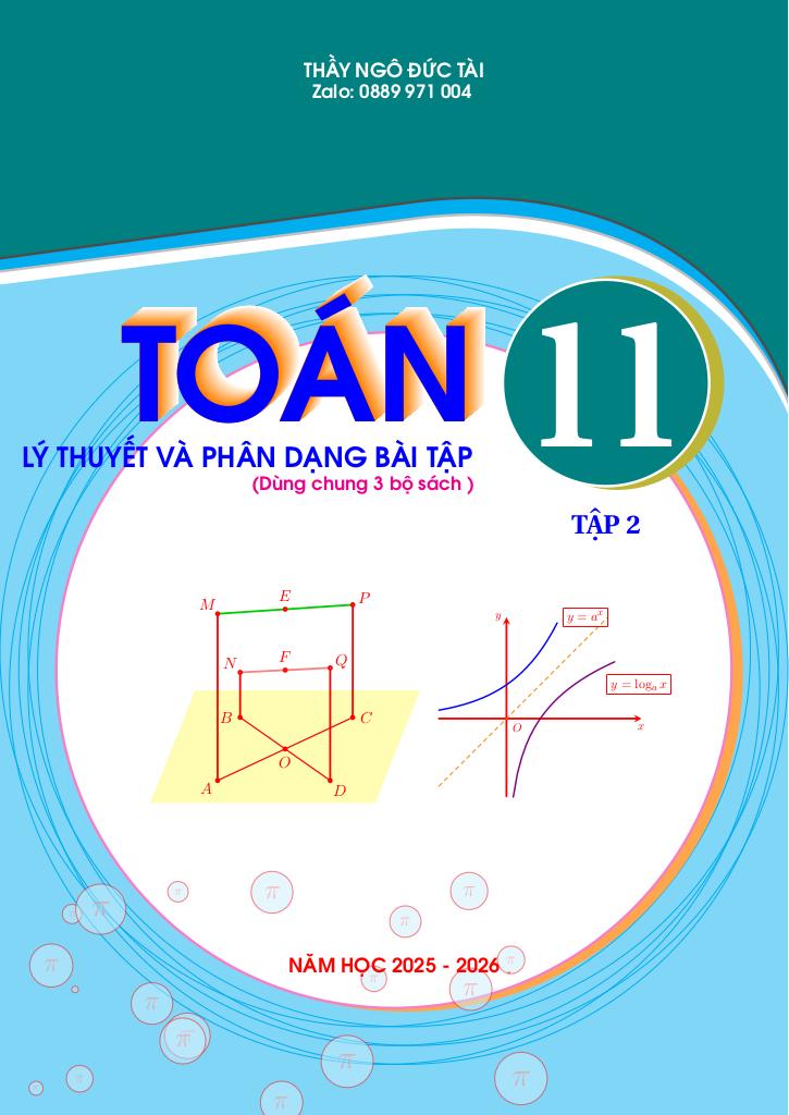 lý thuyết và phân dạng bài tập môn toán 11 tập 2 – ngô đức tài - hình 1