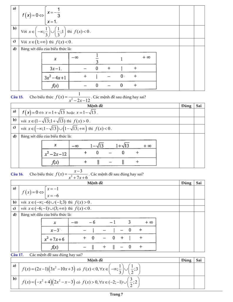 ôn tập cuối học kì 1 toán 10 năm 2025 – 2026 trường thpt cầu giấy – hà nội 6