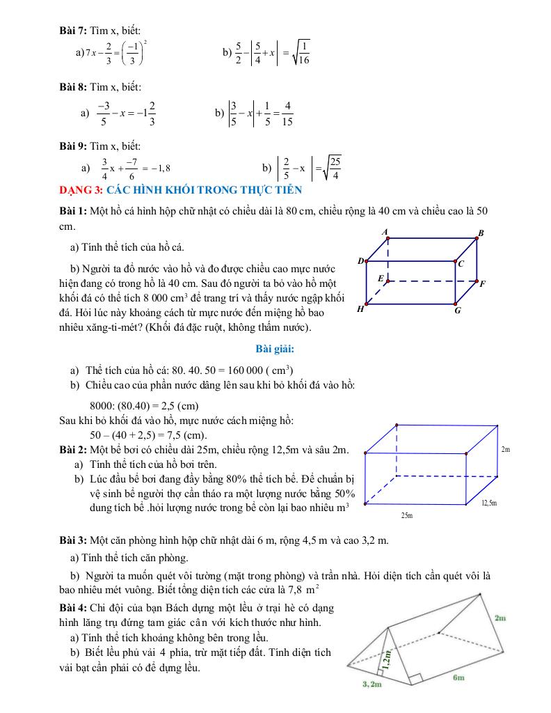 ôn tập cuối học kì 1 toán 7 năm 2025 – 2026 trường thcs hoàng hoa thám – tp hcm 3