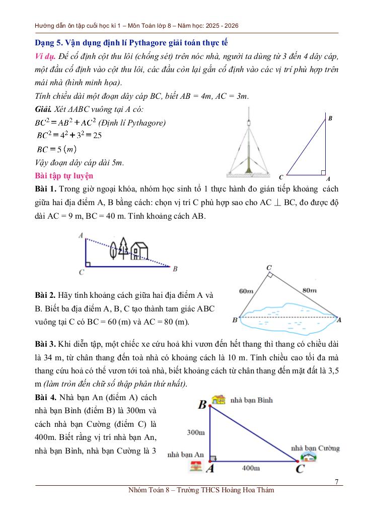 ôn tập cuối học kì 1 toán 8 năm 2025 – 2026 trường thcs hoàng hoa thám – tp hcm 6