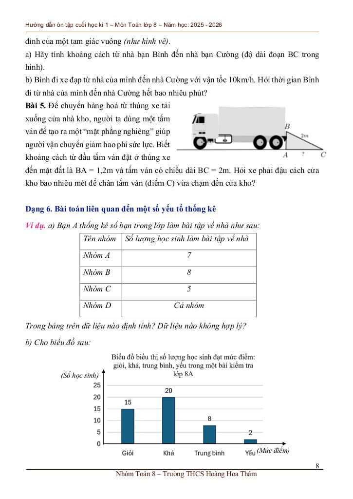 ôn tập cuối học kì 1 toán 8 năm 2025 – 2026 trường thcs hoàng hoa thám – tp hcm 7