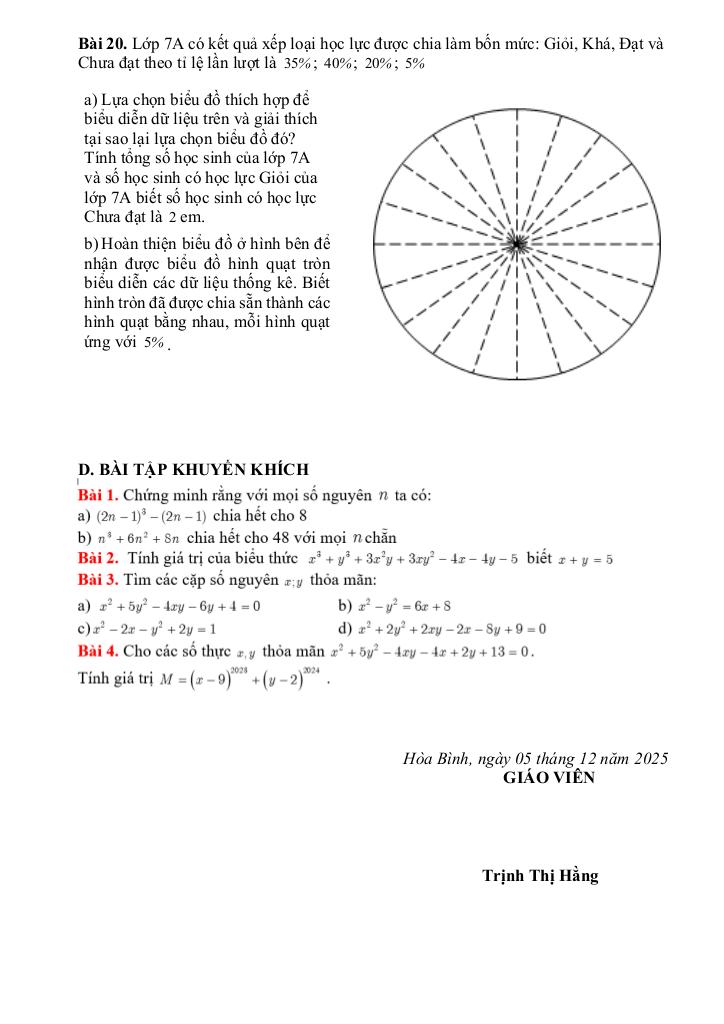 ôn tập cuối học kì 1 toán 8 năm 2025 – 2026 trường thcs lê quý đôn – phú thọ 4