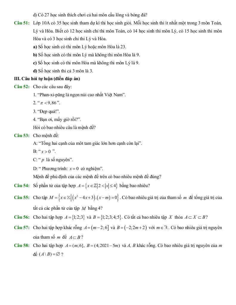 ôn tập giữa học kì 1 toán 10 năm 2025 – 2026 trường thpt trần phú – hà nội 7