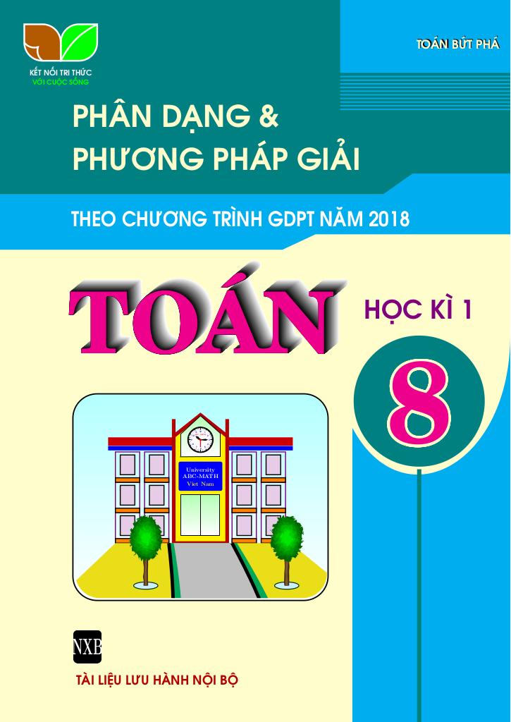 phân dạng và bài tập môn toán 8 tập 1 sách kết nối tri thức với cuộc sống - hình 1