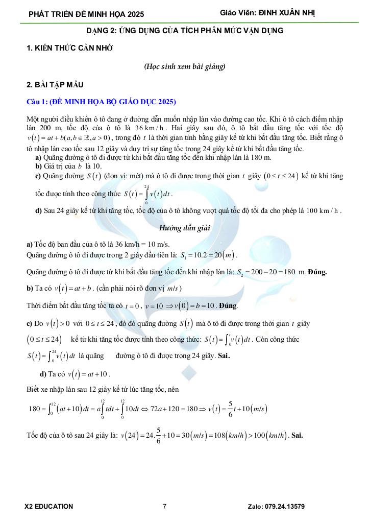 phát triển trắc nghiệm đúng sai trong đề minh họa tn thpt 2025 môn toán 6
