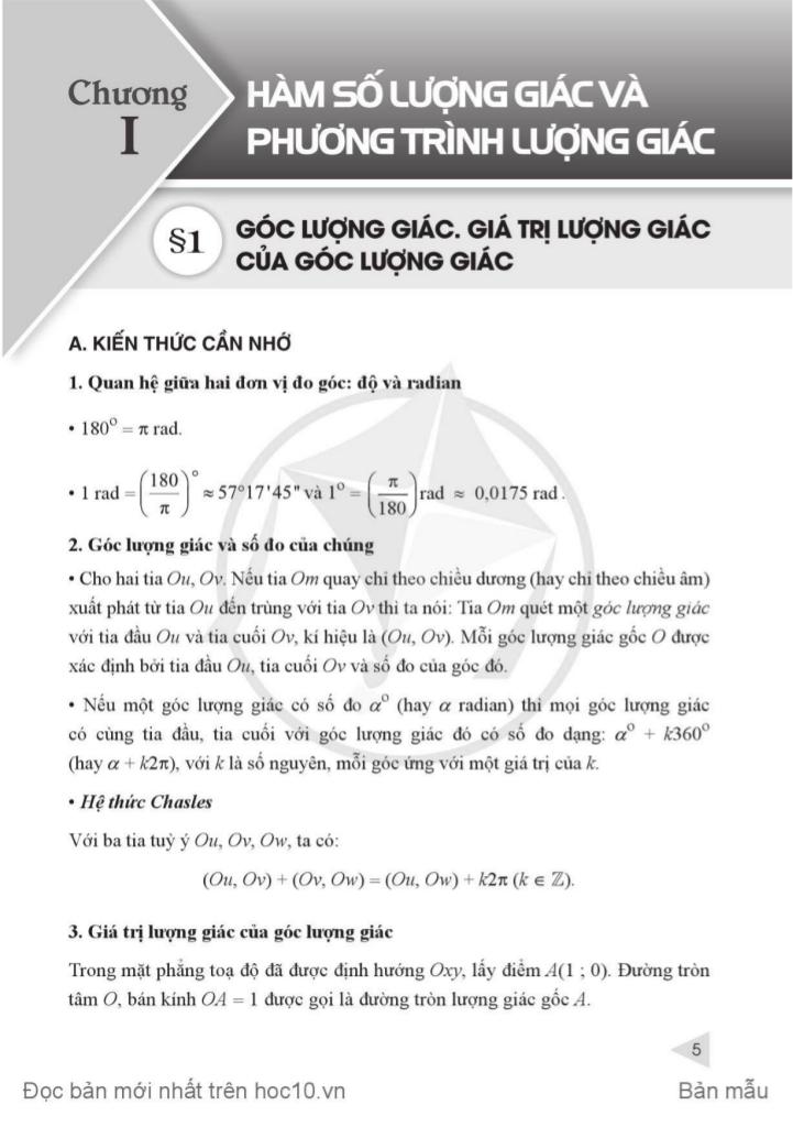 sách bài tập toán 11 (tập 1) (cánh diều) 4