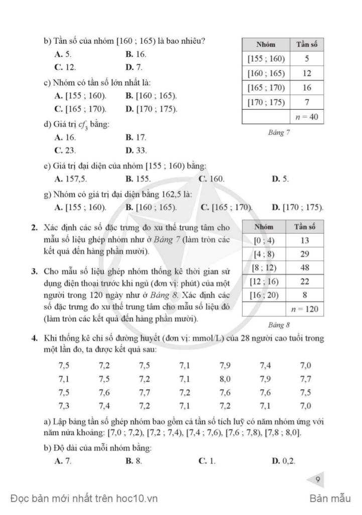 sách bài tập toán 11 (tập 2) (cánh diều) 9