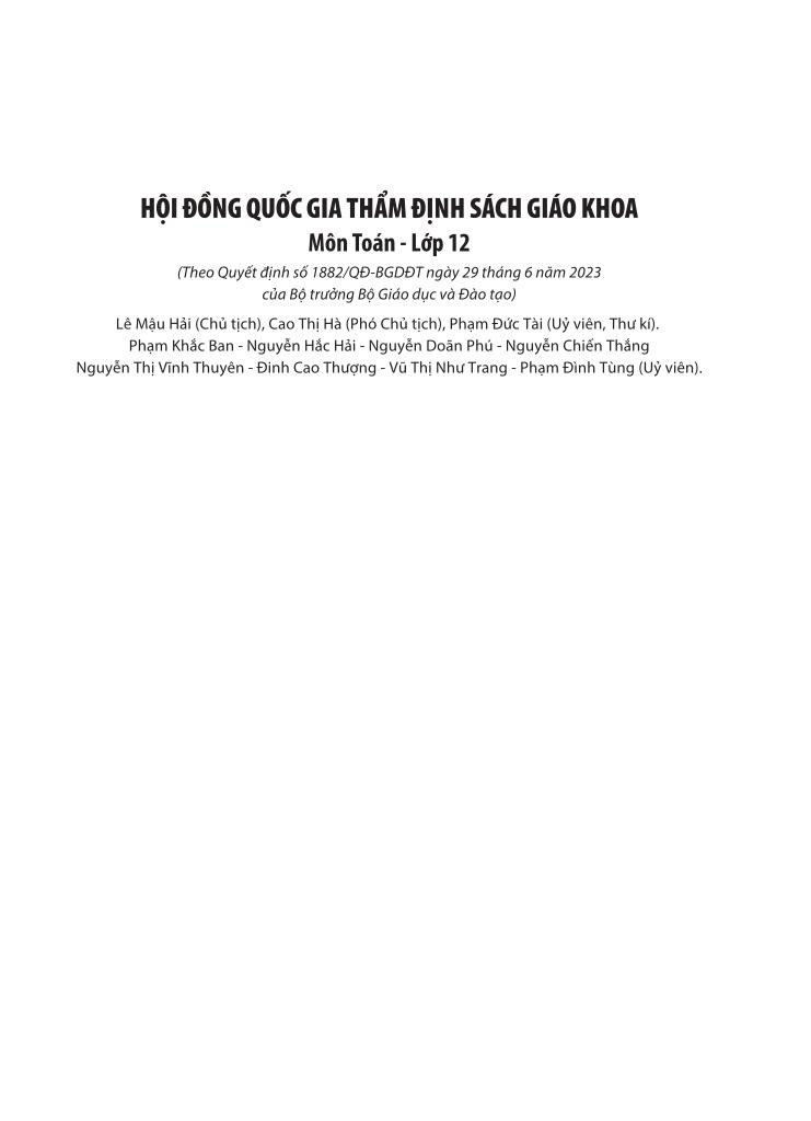 sách giáo khoa toán 12 (tập 1) (cùng khám phá) 1