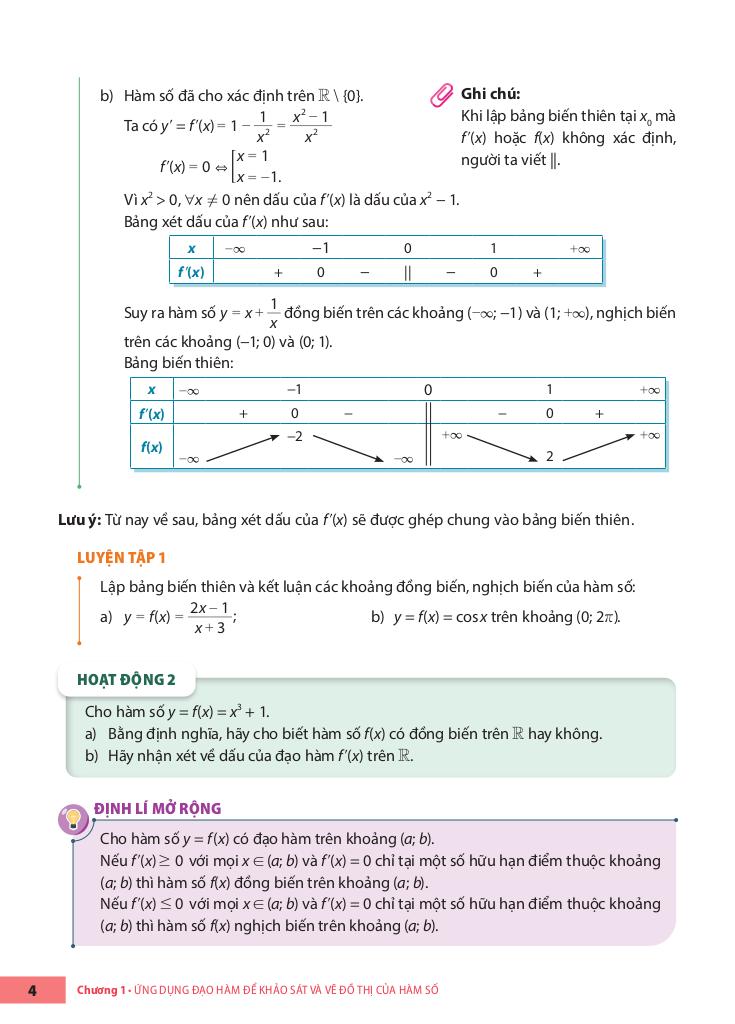 sách giáo khoa toán 12 (tập 1) (cùng khám phá) 9