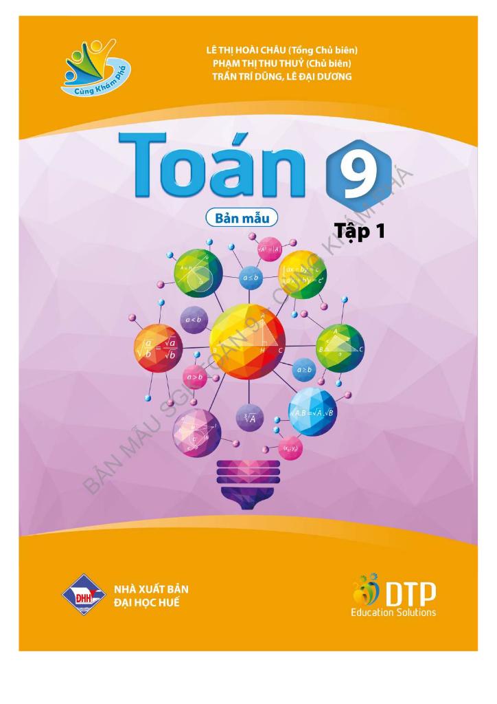 sách giáo khoa toán 9 (tập 1) (cùng khám phá) 0