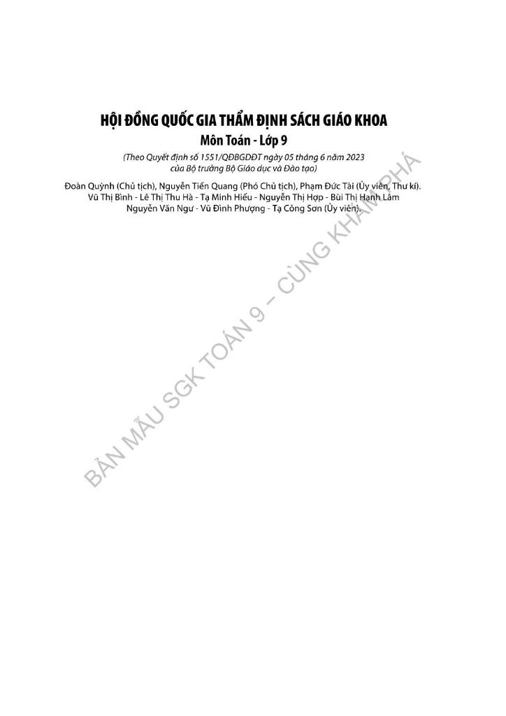 sách giáo khoa toán 9 (tập 1) (cùng khám phá) 1