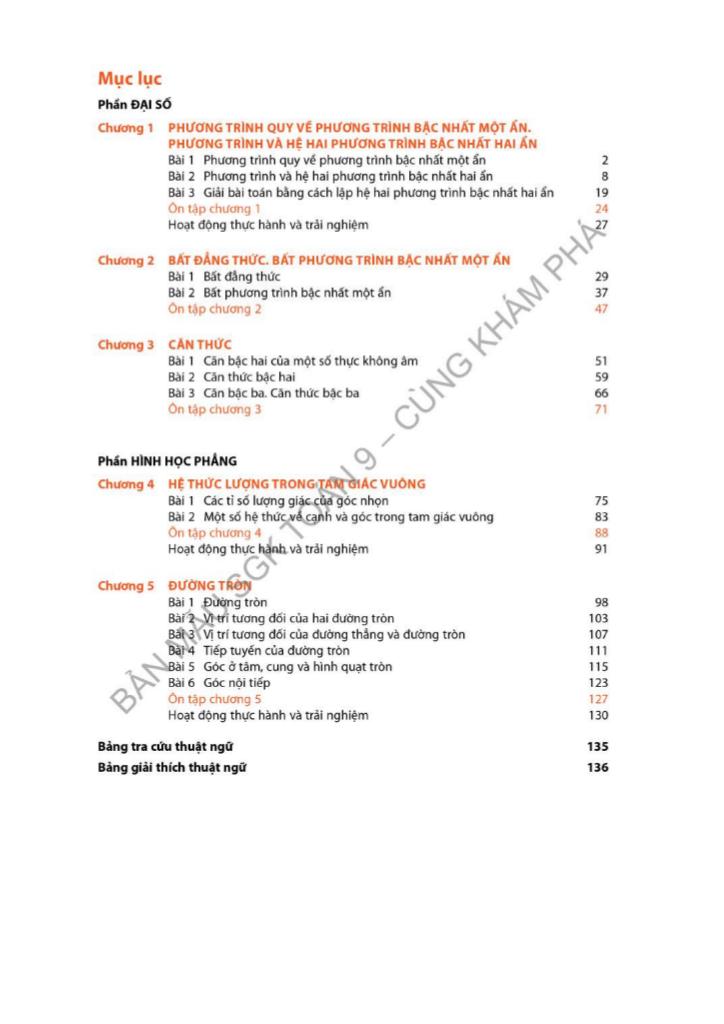 sách giáo khoa toán 9 (tập 1) (cùng khám phá) 5
