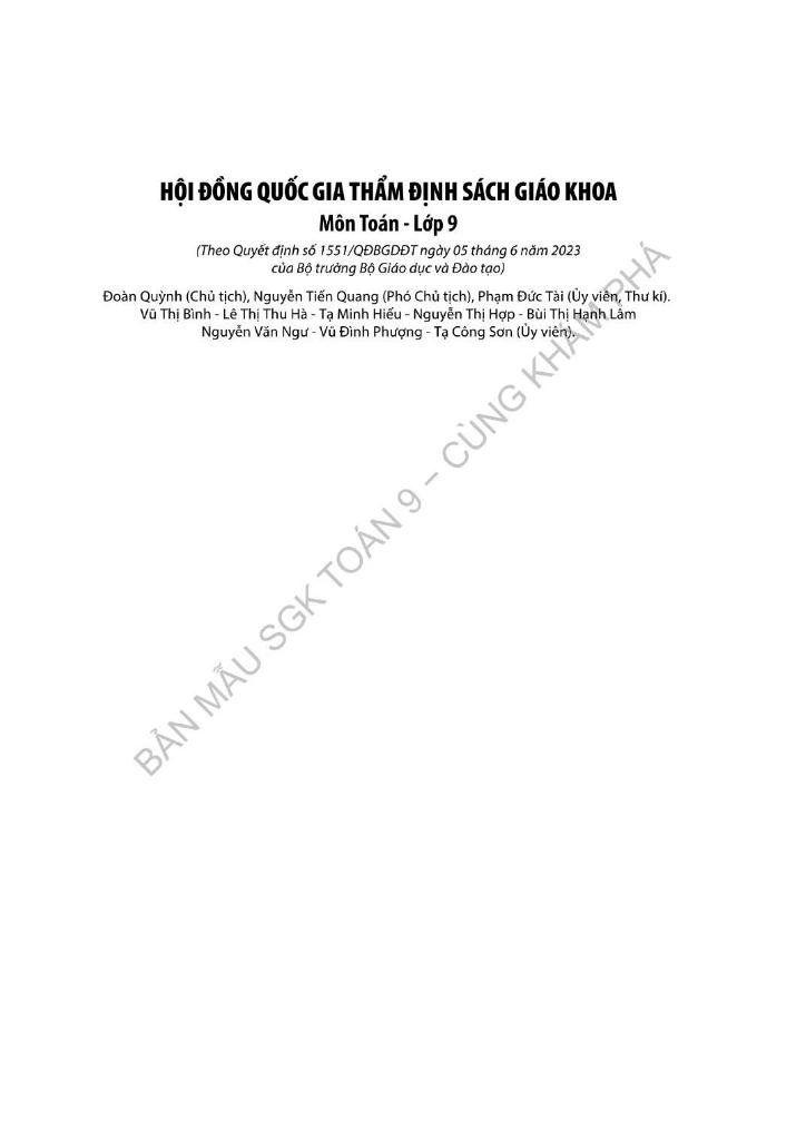 sách giáo khoa toán 9 (tập 2) (cùng khám phá) 1