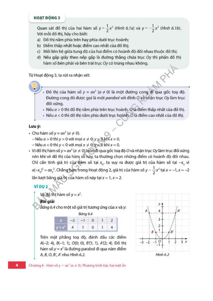 sách giáo khoa toán 9 (tập 2) (cùng khám phá) 9