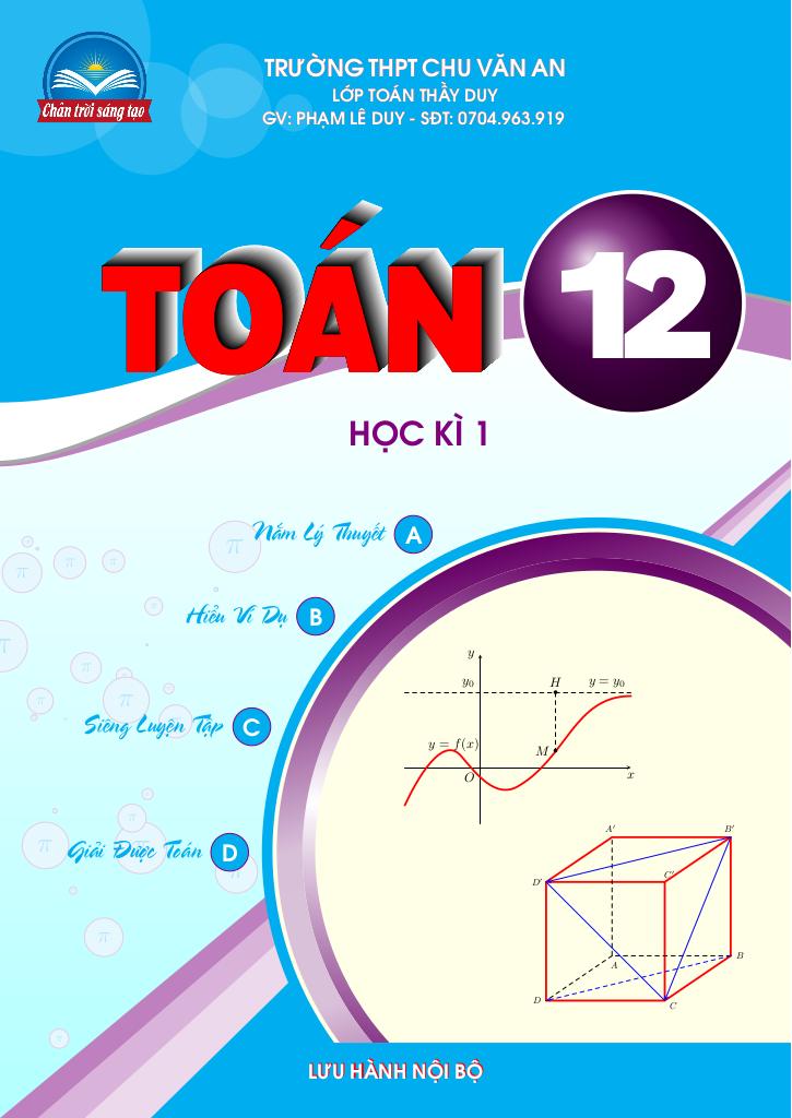 tài liệu học tập môn toán 12 ctst học kì 1 – phạm lê duy 0