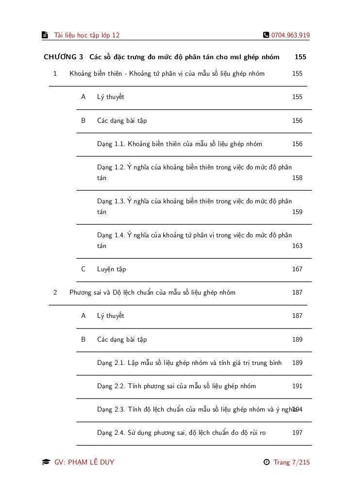 tài liệu học tập môn toán 12 ctst học kì 1 – phạm lê duy 6