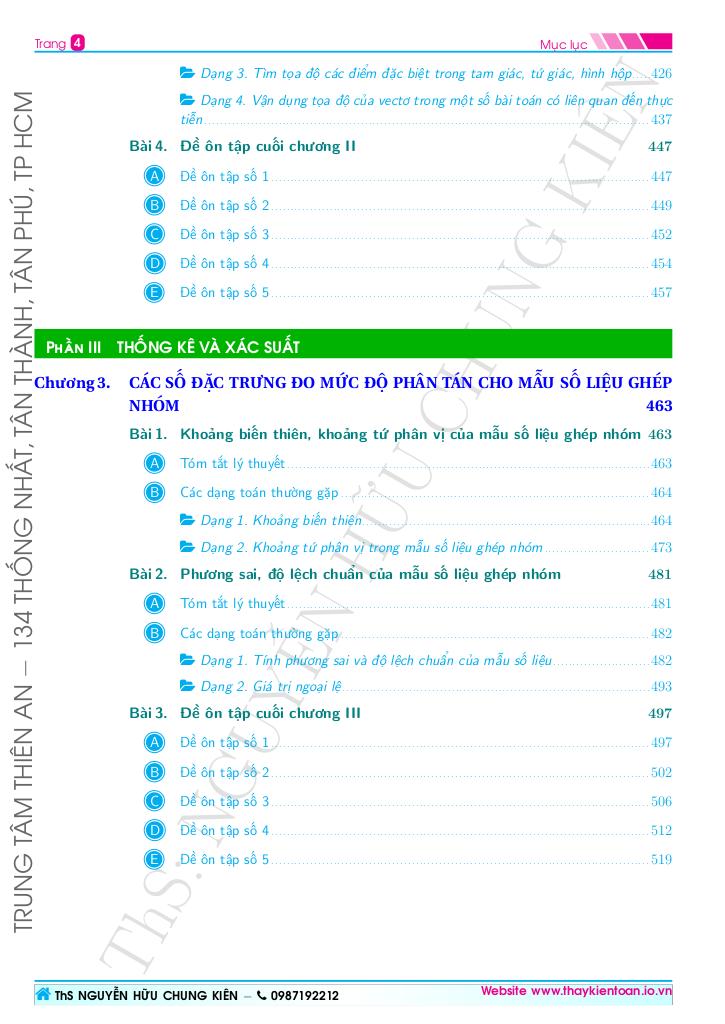 tài liệu học tập môn toán 12 học kì 1 năm 2025 – 2026 chuẩn cấu trúc mới 5