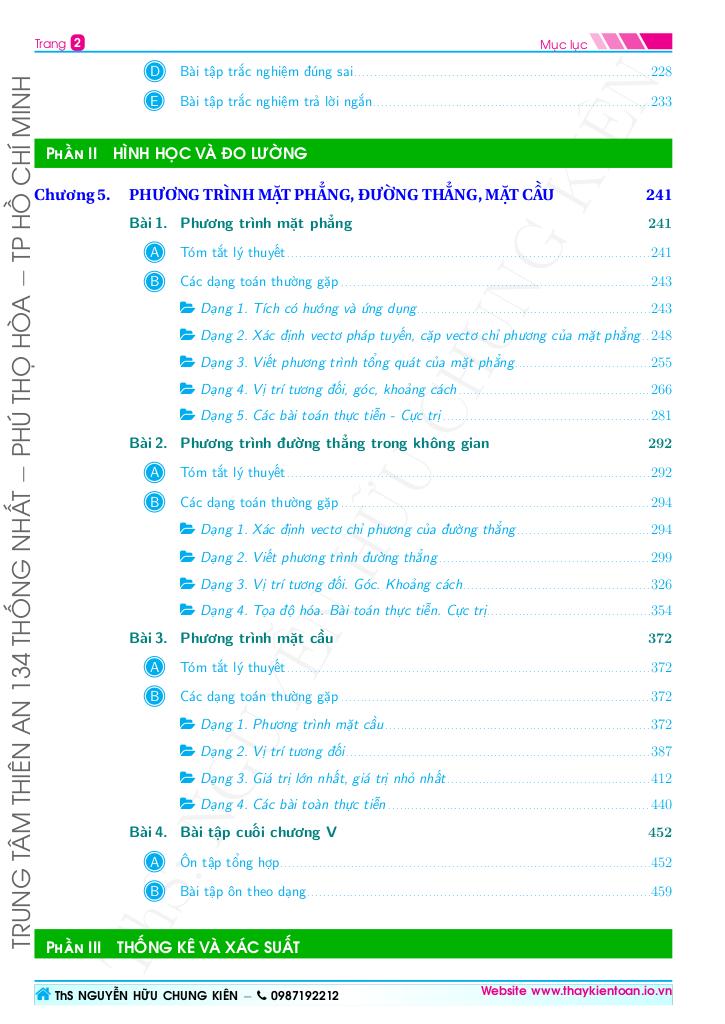 tài liệu học tập môn toán 12 học kì 2 năm 2025 – 2026 chuẩn cấu trúc mới 3