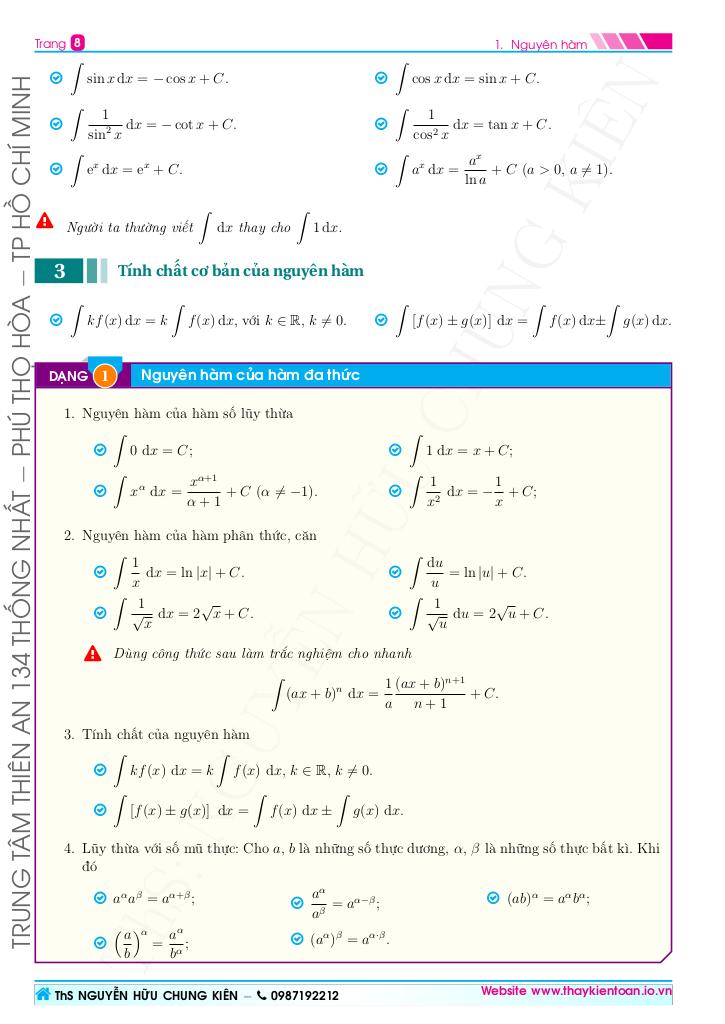 tài liệu học tập môn toán 12 học kì 2 năm 2025 – 2026 chuẩn cấu trúc mới 9