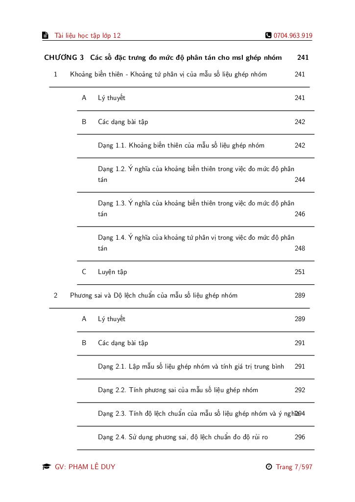 tài liệu học tập môn toán lớp 12 theo chương trình giáo dục phổ thông 2018 6
