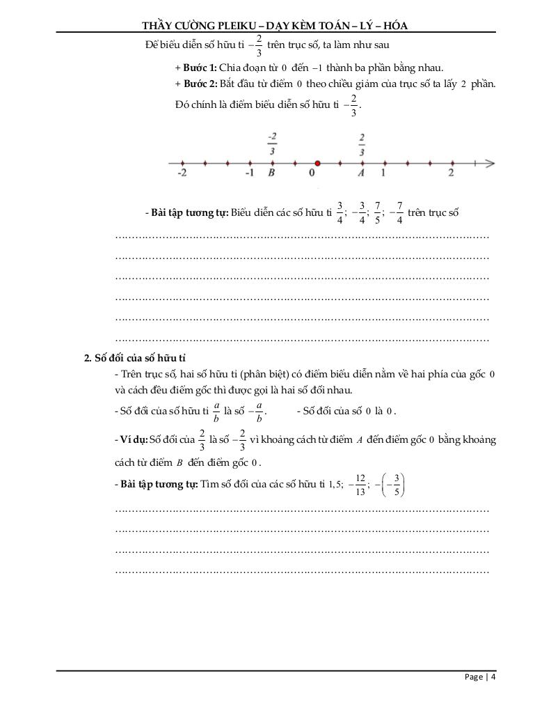 tài liệu học thêm môn toán 7 sách kết nối tri thức với cuộc sống học kì 1 3
