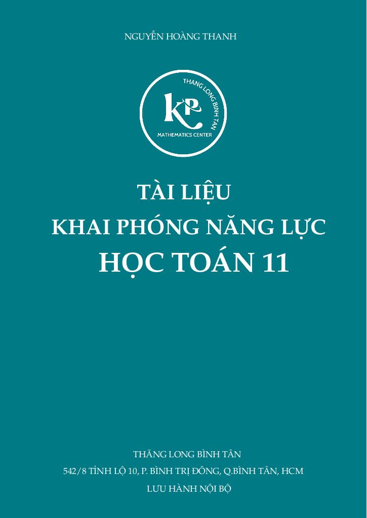 tài liệu khai phóng năng lực học toán 11 0