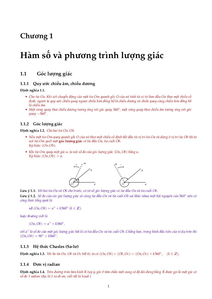 tài liệu khai phóng năng lực học toán 11 5