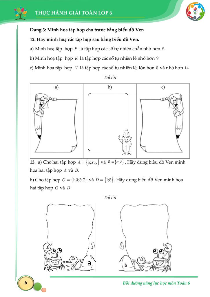 thực hành giải toán môn toán 6 kết nối tri thức với cuộc sống tập 1 5