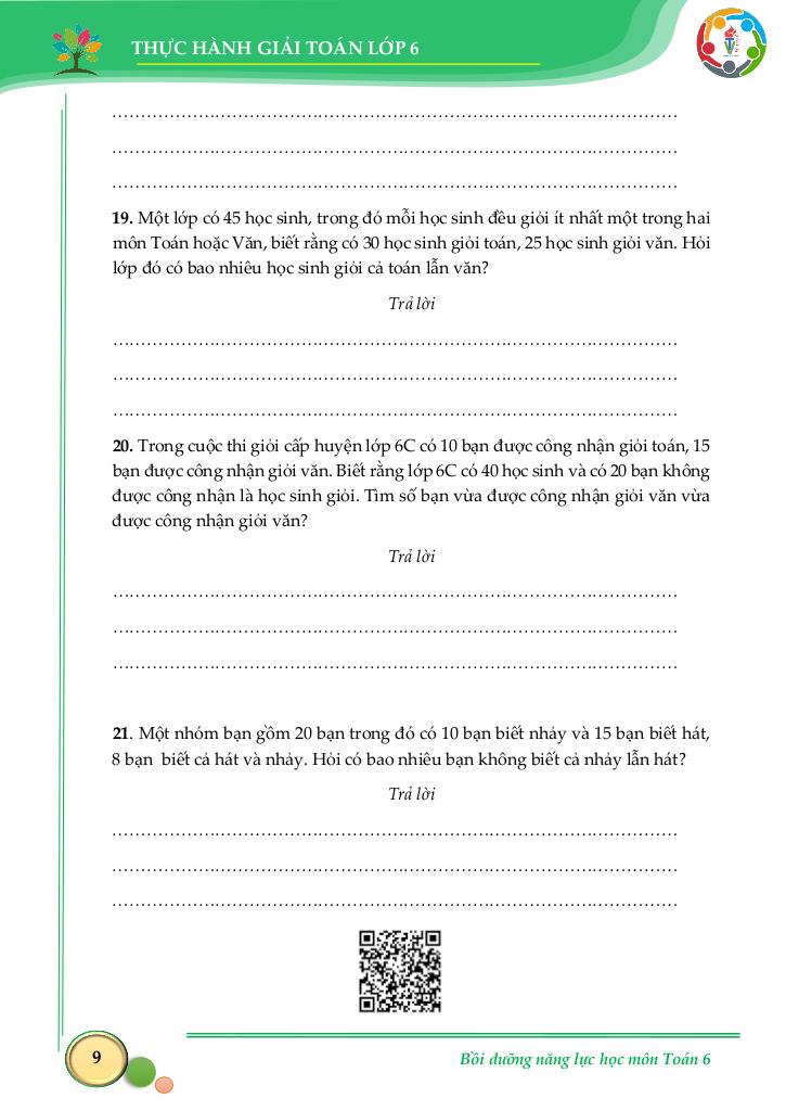 thực hành giải toán môn toán 6 kết nối tri thức với cuộc sống tập 1 8