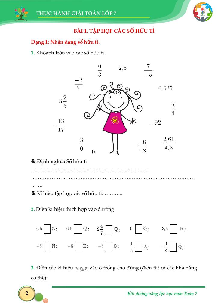 thực hành giải toán môn toán 7 kết nối tri thức với cuộc sống tập 1 1
