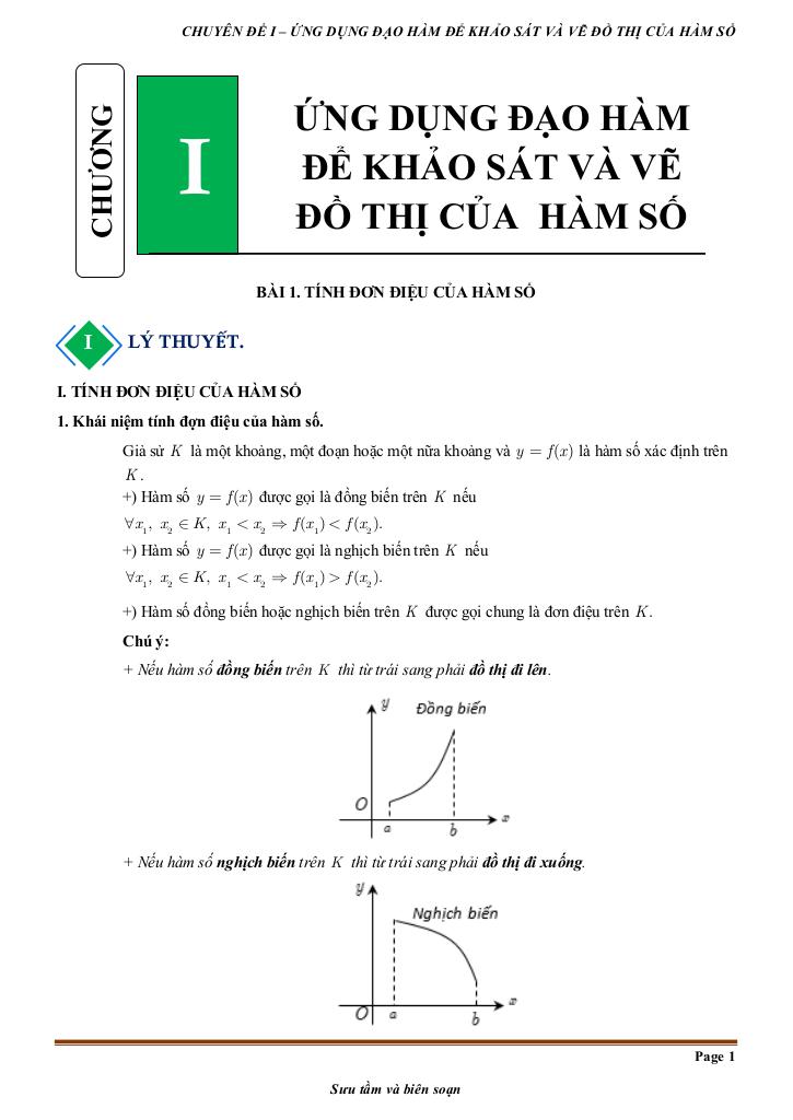 toán thực tế ứng dụng đạo hàm để khảo sát và vẽ đồ thị hàm số toán 12 9