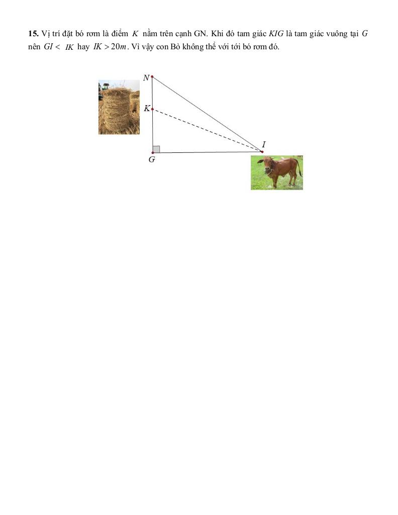 tóm tắt lý thuyết và các dạng bài tập quan hệ giữa các yếu tố trong một tam giác 7