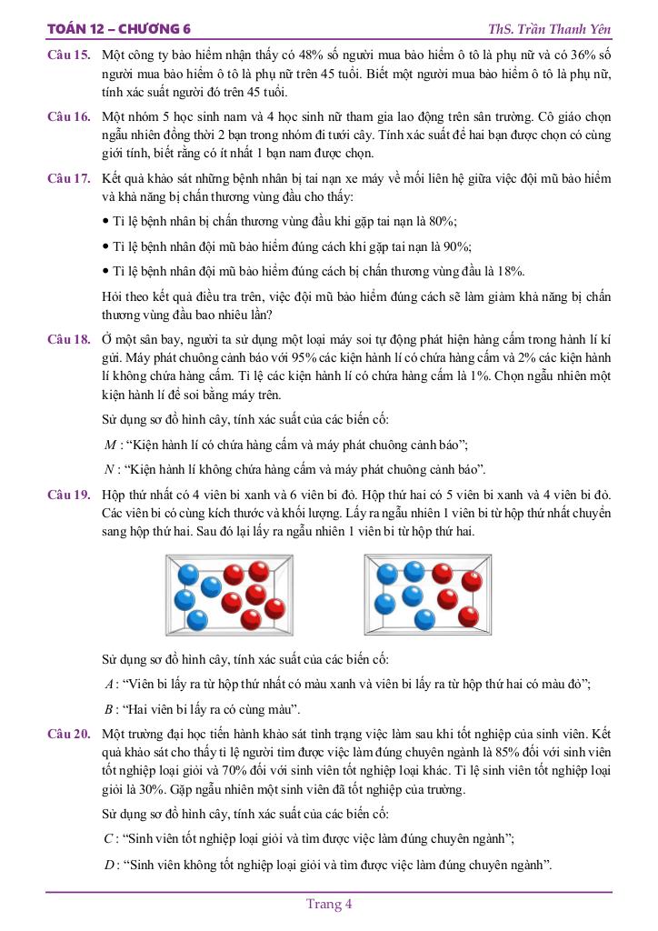 xác suất có điều kiện toán 12 ctst – trần thanh yên 5