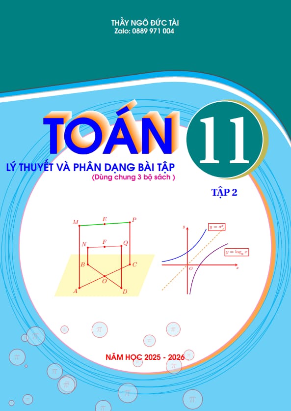 lý thuyết và phân dạng bài tập môn toán 11 tập 2 – ngô đức tài