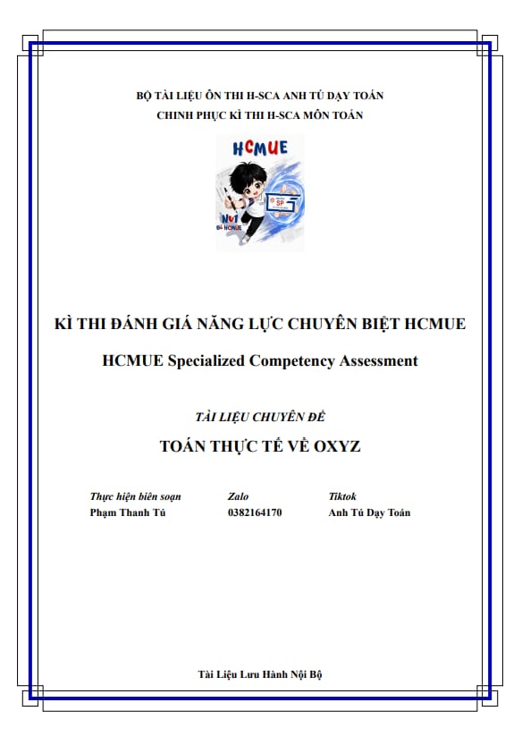 toán thực tế phương pháp tọa độ trong không gian oxyz – phạm thanh tú