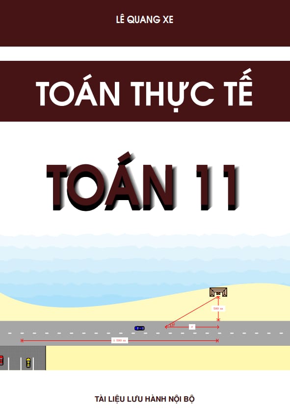 bài tập toán thực tế môn toán 11 chương trình mới – lê quang xe