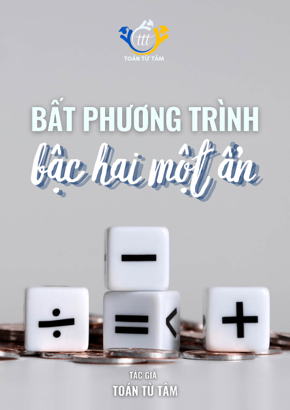 chuyên đề bất phương trình bậc hai một ẩn toán 10