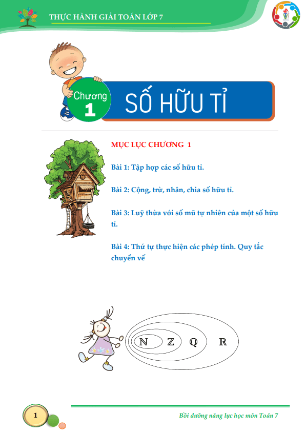 thực hành giải toán môn toán 7 kết nối tri thức với cuộc sống tập 1