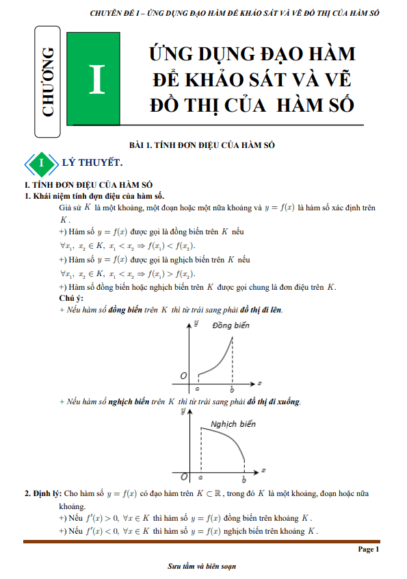 toán thực tế ứng dụng đạo hàm để khảo sát và vẽ đồ thị hàm số toán 12